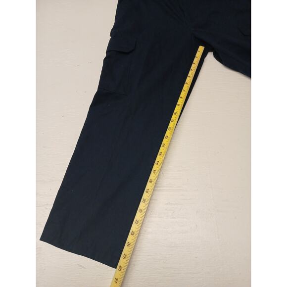 Cintas 29 Navy Blue Comfort Flex Work Casual Business Uniform Jeans/Pants - Picture 3 of 10